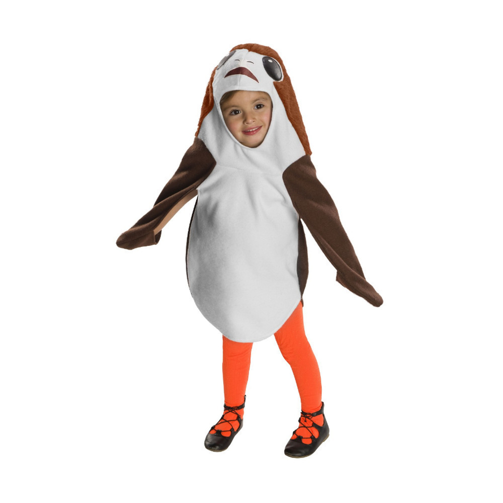STAR WARS Disney Porg Toddler Halloween Costume Hooded W/ Romper & Tights 2T-3T‎ - Picture 1 of 2
